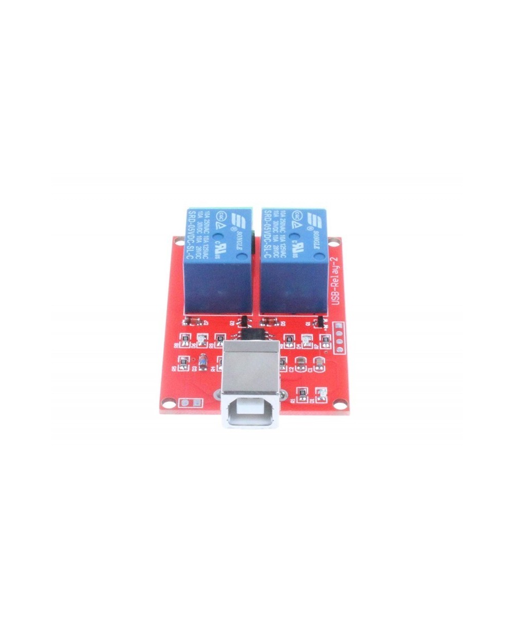 Modulo Rele USB 5V 10A 2 - 8 Canales