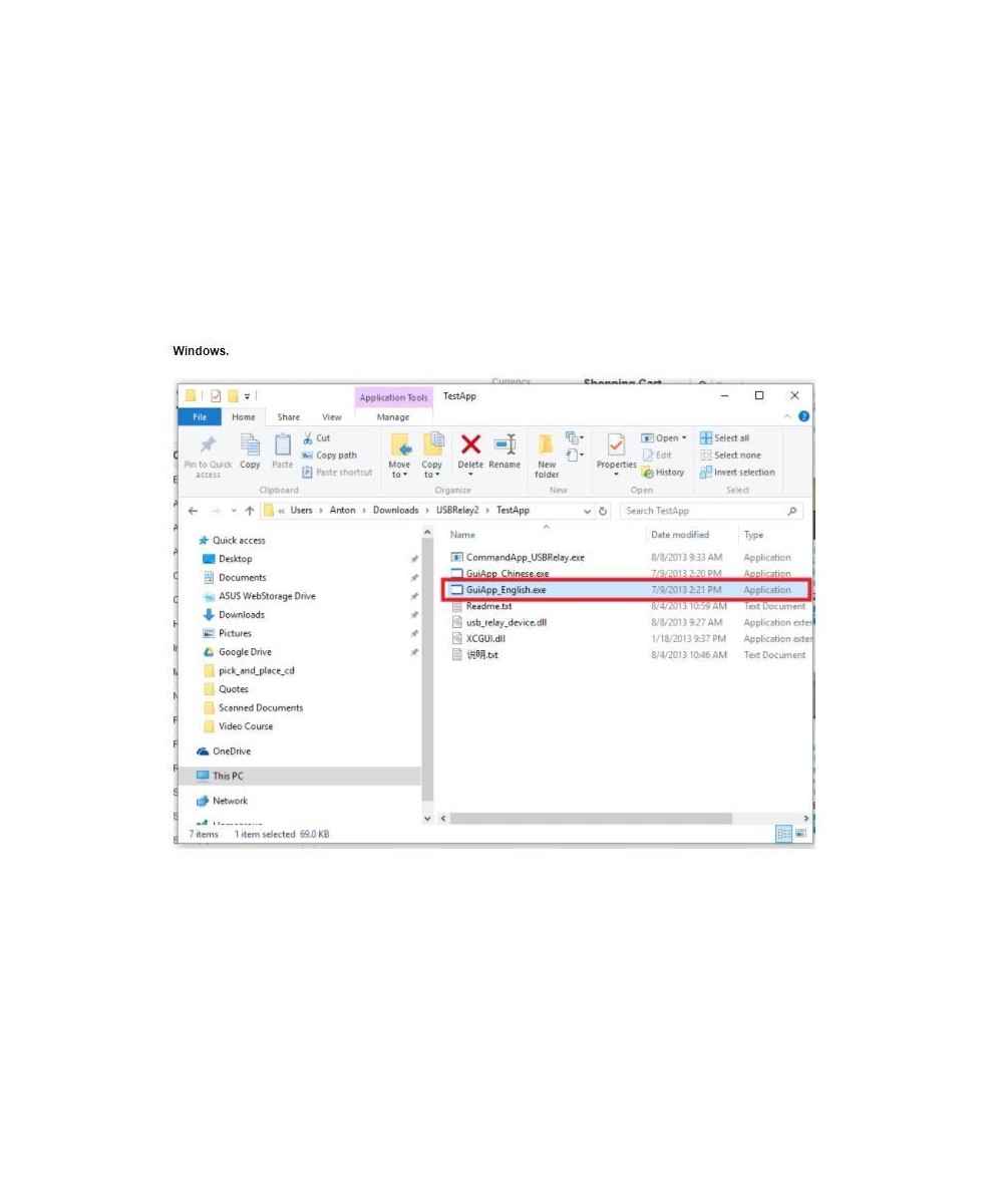 Modulo Rele USB 5V 10A 2 - 8 Canales