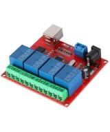 Modulo Rele USB 12V 10A 4 - 8 Canales