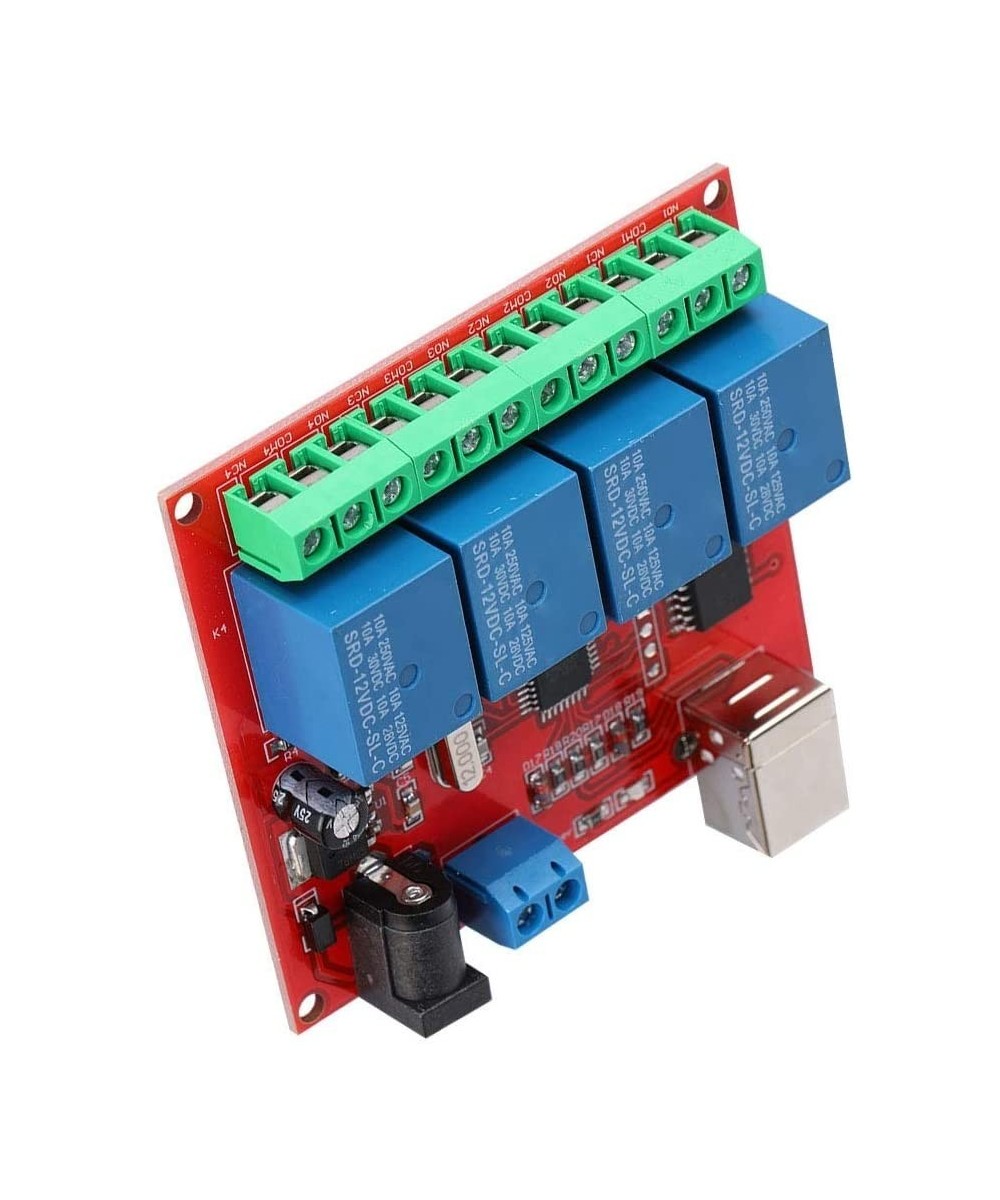 Modulo Rele USB 12V 10A 4 - 8 Canales