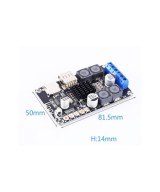 Amplificador de Audio Bluetooth Estéreo 50W + 50W 9-24V TPA3116D2