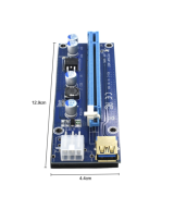 Tarjeta de Extension Para Puerto PCI Express 1x a 16x USB 3.0