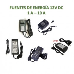 Fuente de Energia 12V 1A-10A