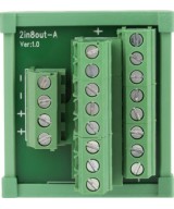 Distribuidor de Energia 2 en 8 para Riel DIN