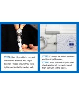 Kit amplificador de señal celular 2G/3G/4G TIGO y Claro, 850/1900/1700/2100MHz LINTRATEK AA23-CPA