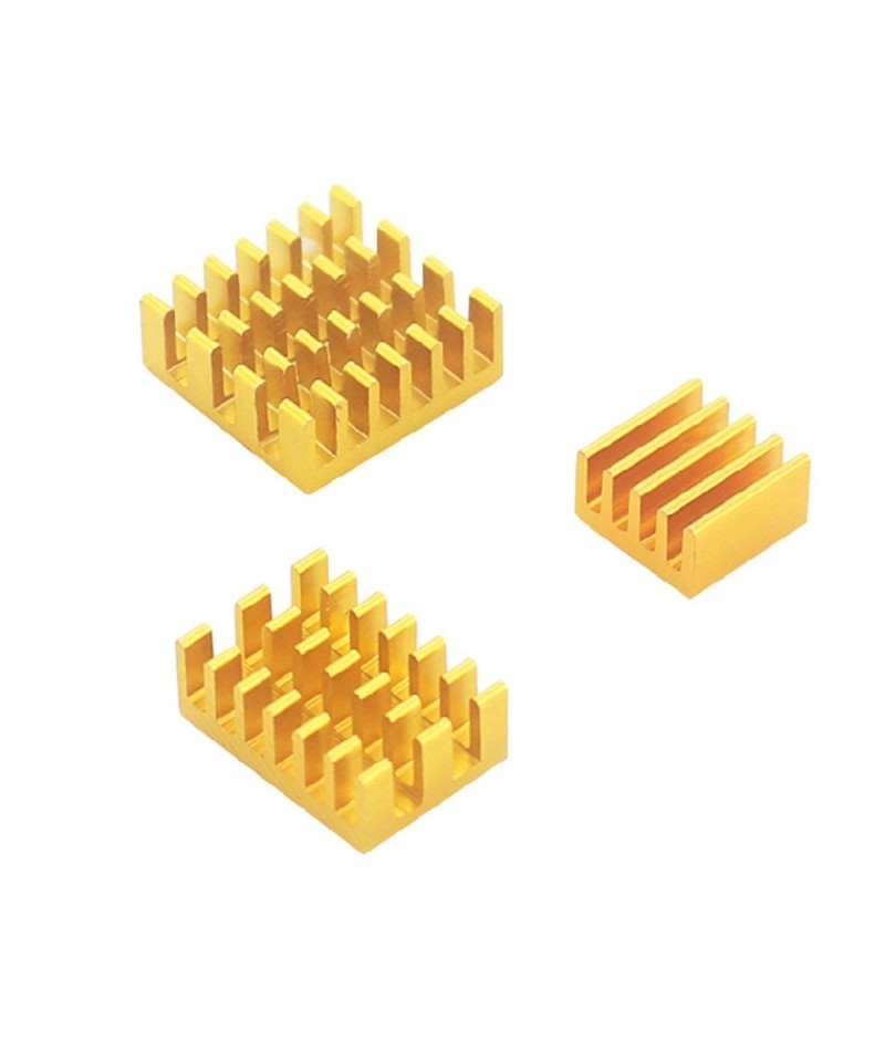 Disipadores de Calor para Raspberry Pi 4 (3 Unidades)