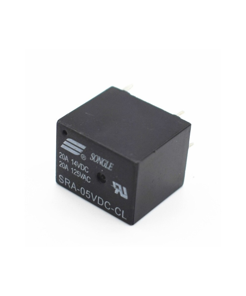 Mini Rele para PCB SONGLE SRA-CL 5/12/24VDC 20A