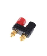 Conector Banana Hembra Dual 4mm