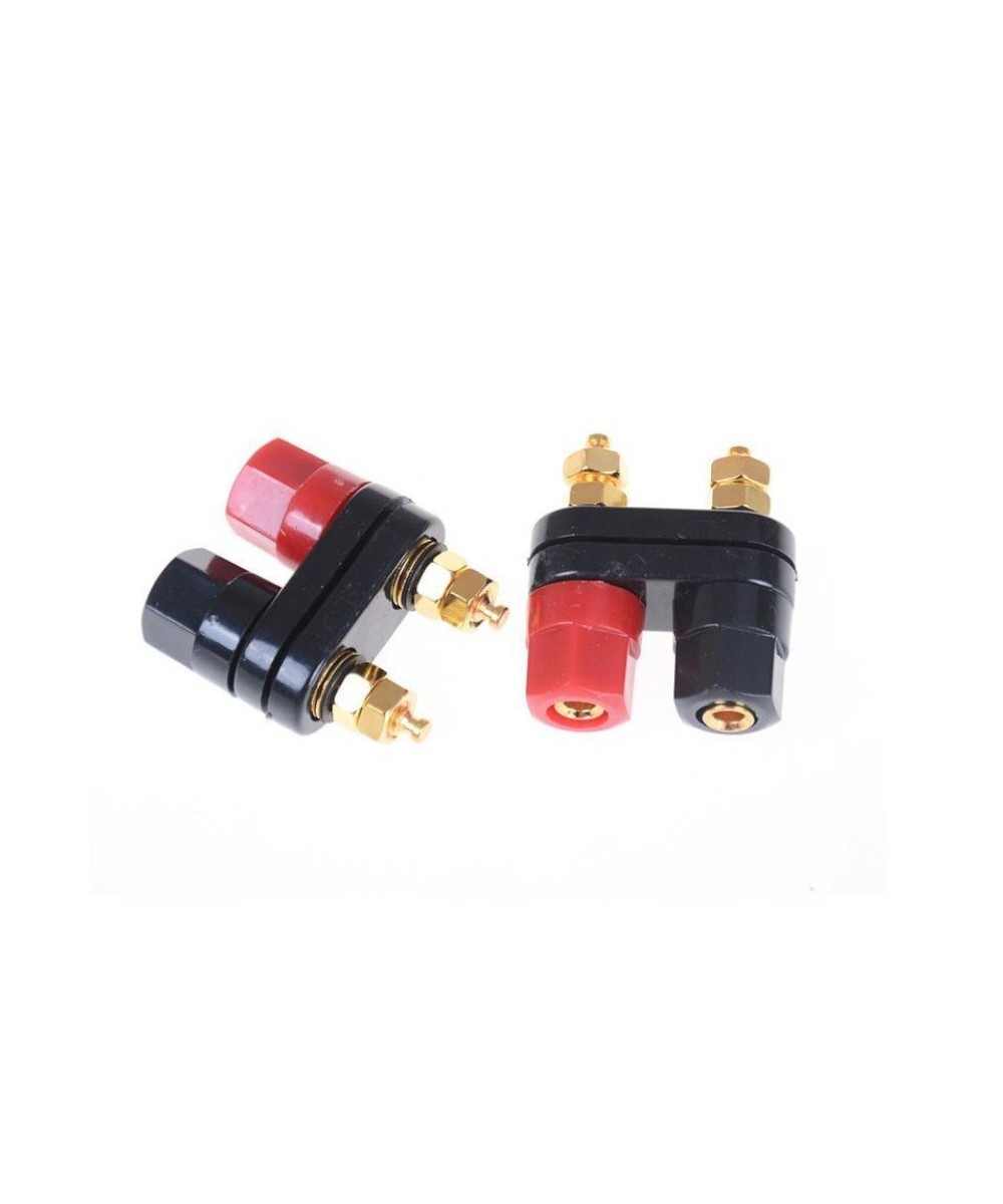 Conector Banana Hembra Dual 4mm