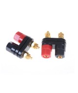 Conector Banana Hembra Dual 4mm