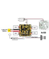 Placa de distribucion de energia para Drone