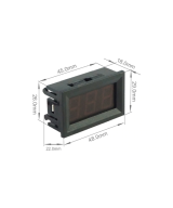 Medidor de Voltaje AC 30-500V