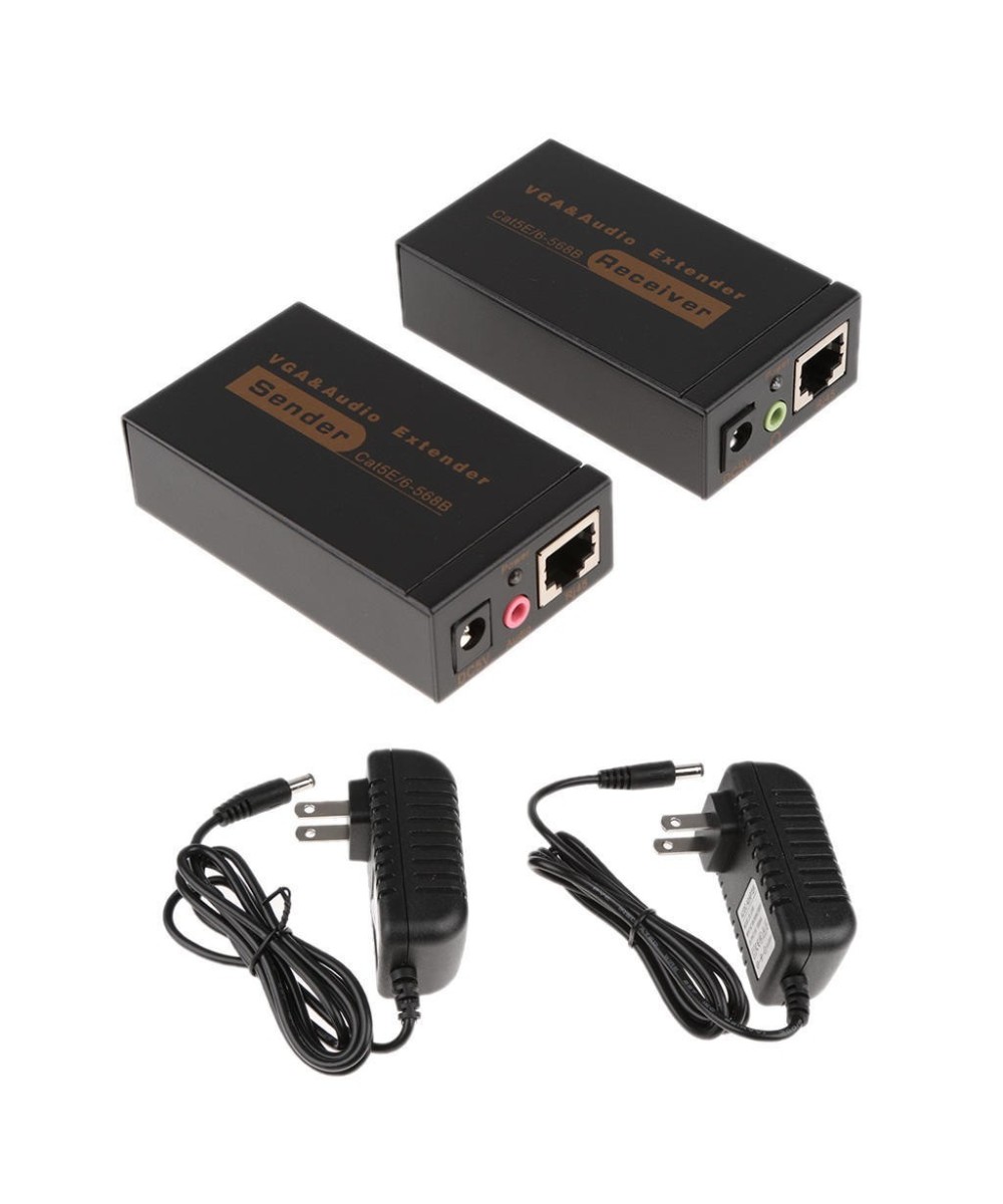 Extender VGA a través de cable UTP RJ45 100m Cat5e/6 1080P