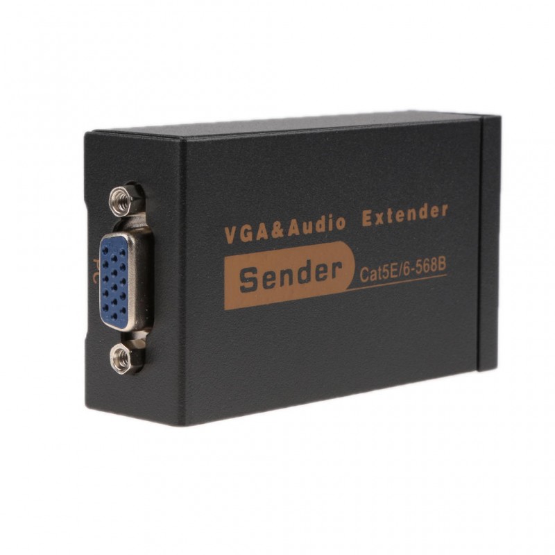 Extender Vga A Trav S De Cable Utp Rj M Cat E P