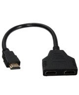 Separador de video HDMI 1 entrada macho a 2 salidas hembra