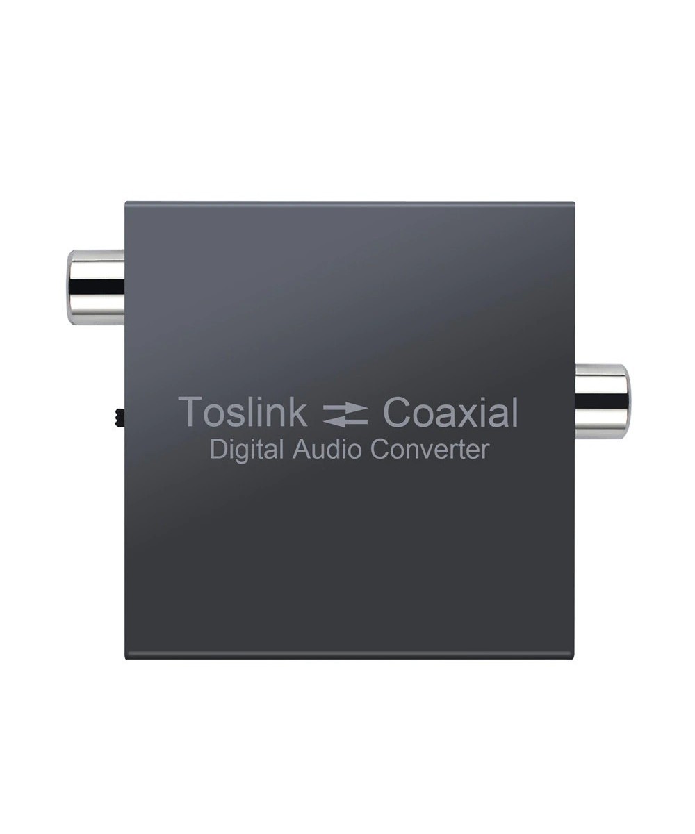 Convertidor de Audio Optico a Coaxial Bidireccional