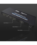 Separador Multipantalla de 4 entradas a 1 salida HDMI