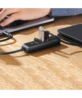 Adaptador HUB de USB-C a USB 3.0 y RJ45 10/100M UGREEN