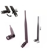 Antena UHF 500-900MHZ conector BNC Macho/ soporte para antena 1.5 mts