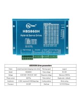 Controlador de Motor DC Paso a Paso Nema 34 HBS860H 30-100VDC 2 Fases