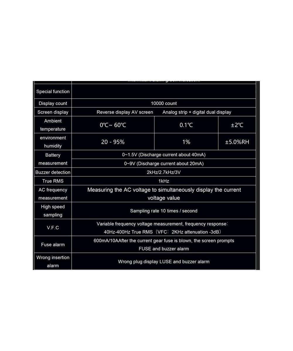 Multimetro Digital Mestek DM100