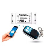 Relé de un canal RF 433Mhz y WIFI Sonoff