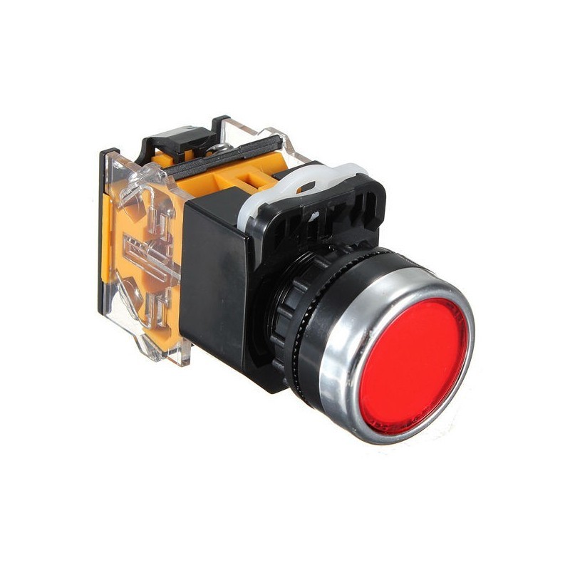 Boton industrial push button Tipo Push Button Industrial Verde