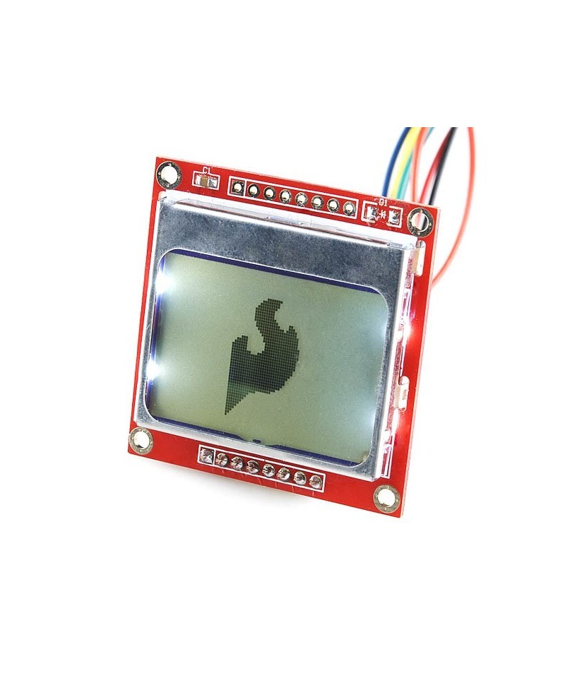 Pantalla LCD Nokia 5110 Compatible con Arduino