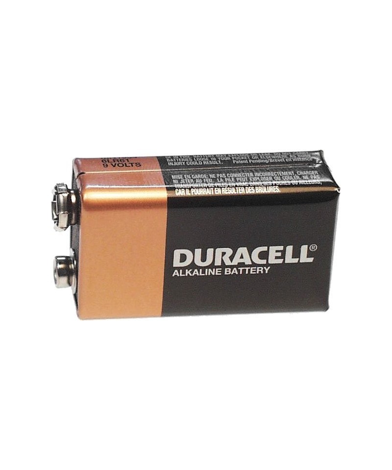Bateria 9V Alkalina Duracell No Recargable