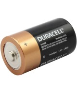 Bateria D 1.5V Alkalina Duracell No Recargable MN1300 LR20