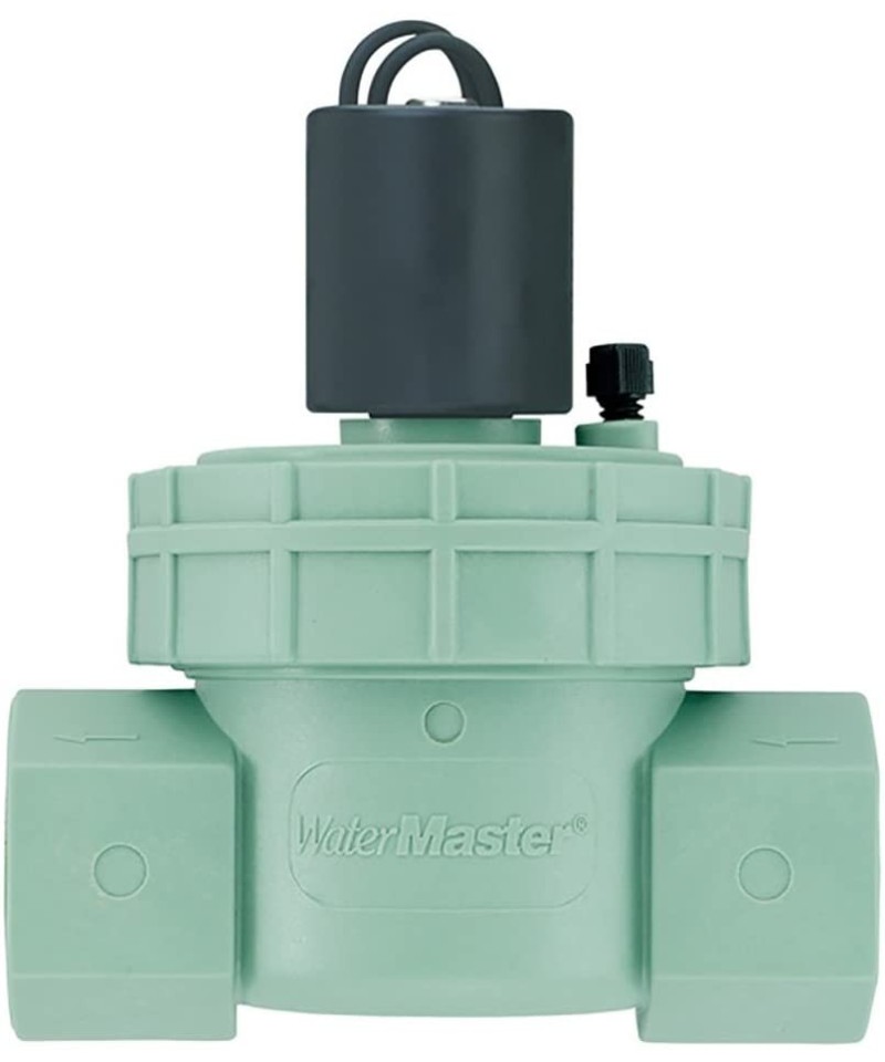 Valvula Electromagnetica Solenoide para Control de Flujo 1" PVC 18-24VDC