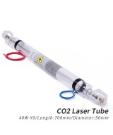 Tubo Laser para Maquina de Grabado y Corte 40W CO2 700x50mm