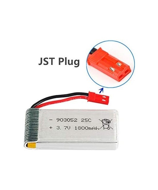 Batería 3.7V 1800mah 25C