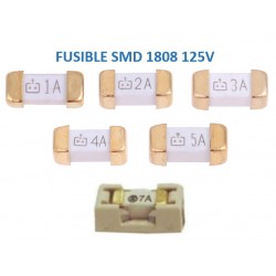 Fusible SMD 1808 125V 1 - 7A