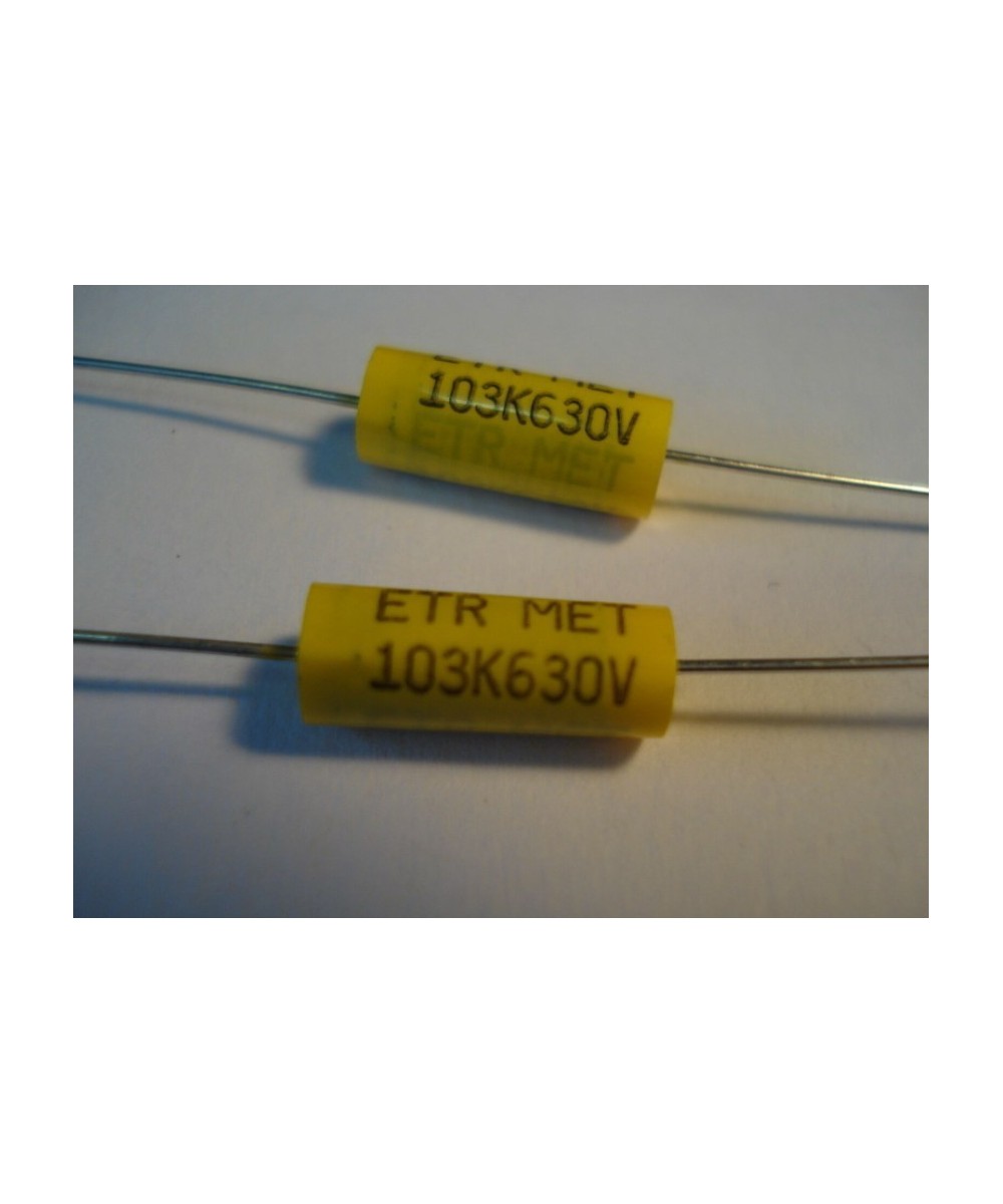 Capacitor CBB20 0.01UF / 10NF CODIGO 103k / 630V