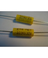 Capacitor CBB20 0.01UF / 10NF CODIGO 103k / 630V