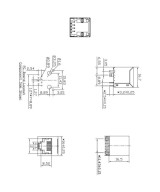 Puerto RJ45 Blindado para PCB 1-4 Puertos