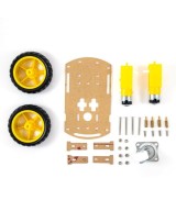 Carrito Robot Chasis de 3 Ruedas Pequeño (Estructura)