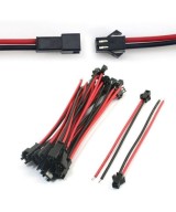 Terminales JST Hembra - Macho 2-3 Pines (2 pares) 24AWG