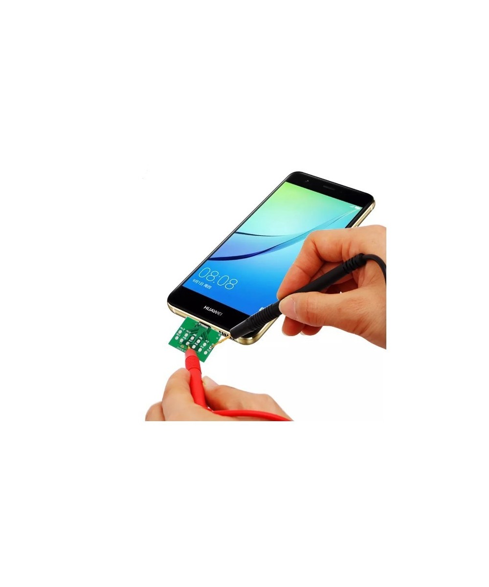 Placa de pruebas para puerto de celular MICRO USB / USB-C / LIGHTNING
