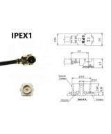 Antena PCB 3dBi GSM conector IPEX