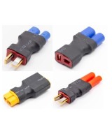 Adaptadores para Bateria Tipo T y XT-60 a XT-90, HXT4 y EC3