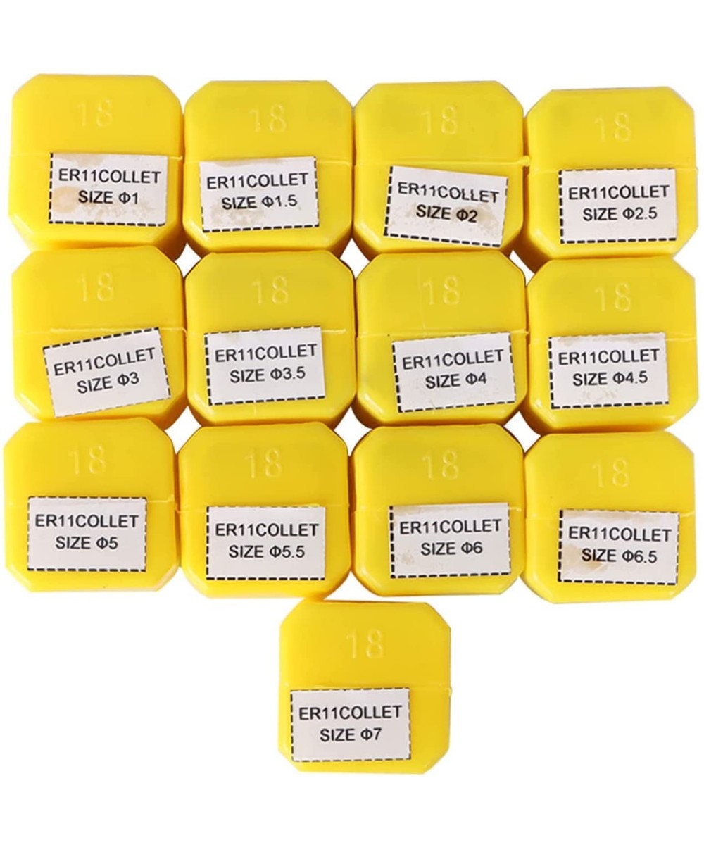 Set de sujetadores y extension de brocas para CNC 13 piezas ER11 1-7mm