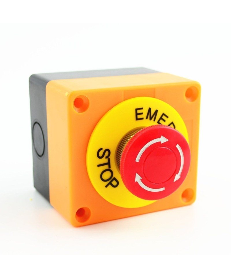 boton tipo hongo parada de emergencia
