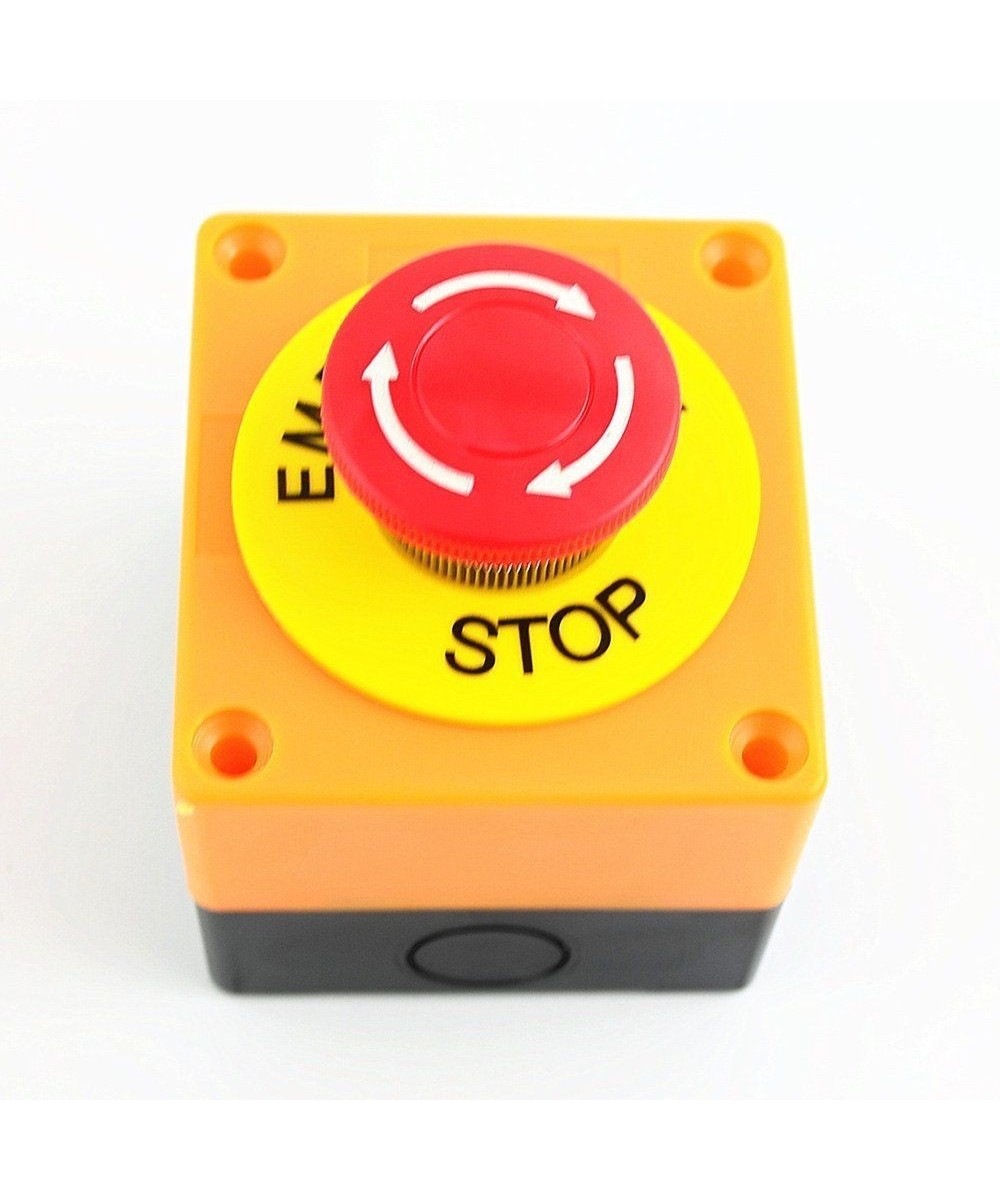 boton tipo hongo parada de emergencia