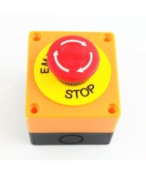 boton tipo hongo parada de emergencia