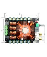 Tarjeta Amplificadora de Audio TDA7498E 160W x 2 Clase D