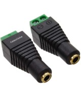 Conector de Audio 3.5mm a Terminal con 2 Tornillos
