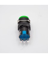 Interruptor Push Button P16 NC/NO 16mm 3 Pines