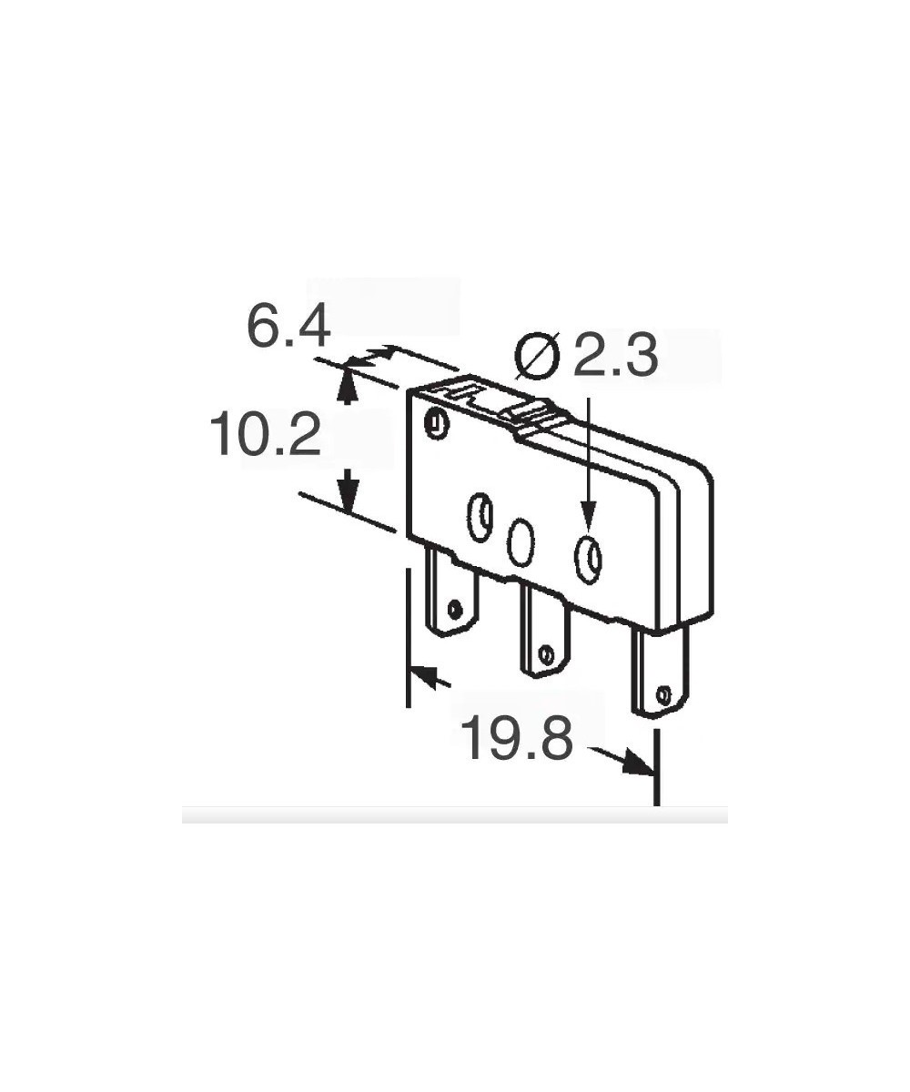Micro interruptor de fin de carrera SS-5GL